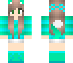 fixed blue-green kity girl
