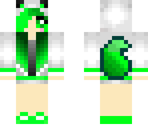 green fox girl