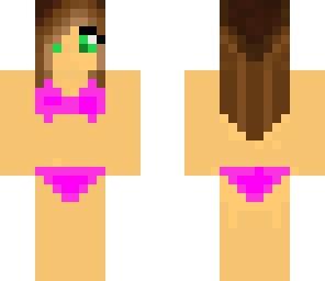 bikini girl for my friend pink