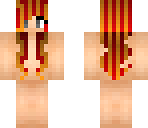 gold and red hair