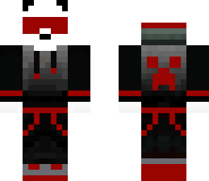 dark red panda