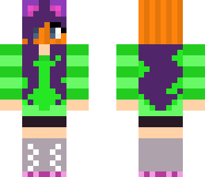 pumpkin cat girl