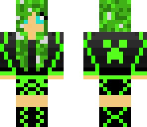cute creeper girl