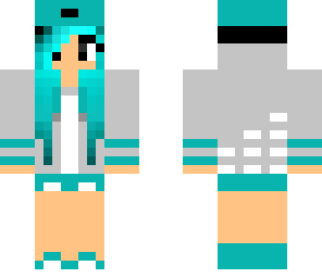 blue girl