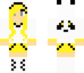 yellow panda girl