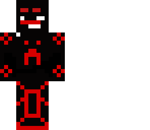 black and red chains