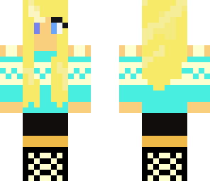 blue sweet girl