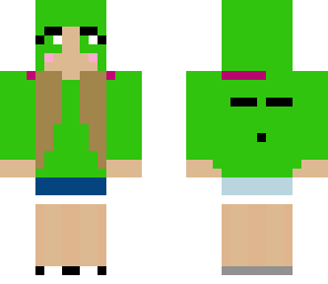 green girl