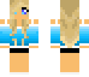 blue girl