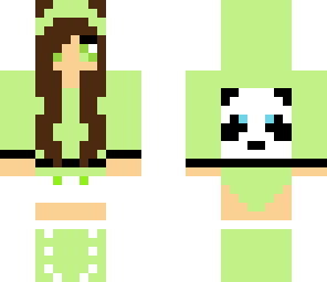 cute panda girl