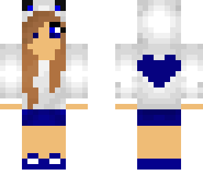 blue hoodie panda