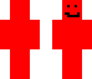 smiley red man