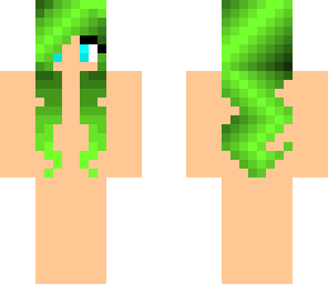 neon green hair base