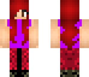 red headed lady