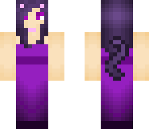 violet cat girl