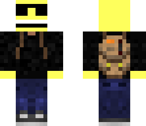 lemon with backpack