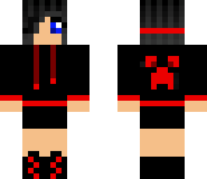 vampire girl black hair