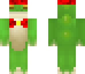 frog with a fez and a bow tie
