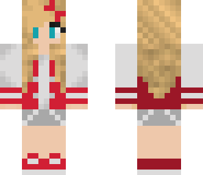 a the girl skin for the girls in minecraft