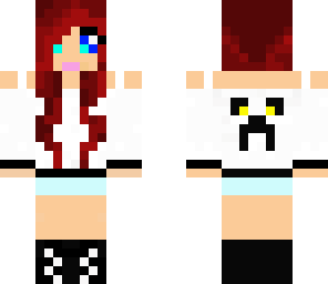 sexy girl as a creeper