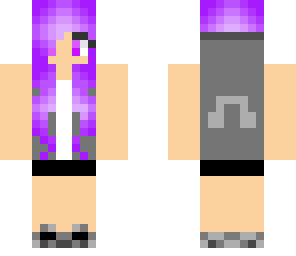 purple musician girl