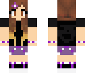 cool purple girl