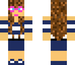 perfect skin for a glasses girl