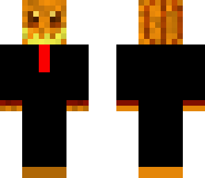 pumpkin in a suit