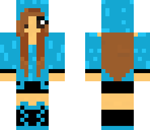 blue girl hoodie