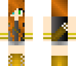 hunter girl with bangs