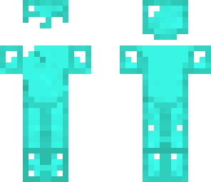 walking diamond armor