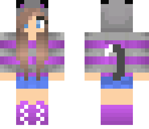purple kitty