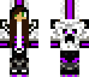 purple assassin girl