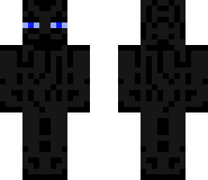 enderman with blue eyes