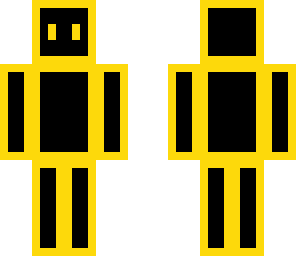 yellow neon guy