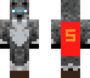 scoots custom wolf skin