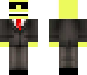 lemon in suit
