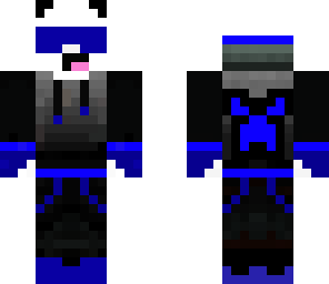 blue panda