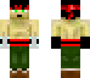 mega strong guy rambo