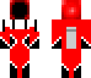 red robot head