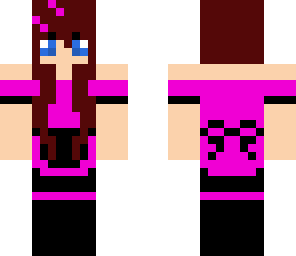 waitress in pink