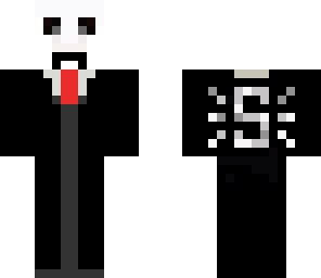 slenderman versao 2 com olhos e um s nas costas