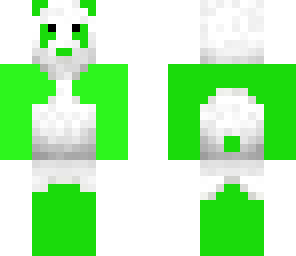 green panda