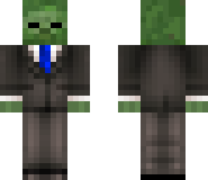 zombie suit blue tie hd