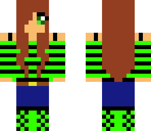 green stripe