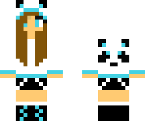 brunnette panda girl