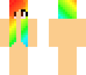 rainbow hair base