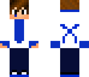 bluewhite dude