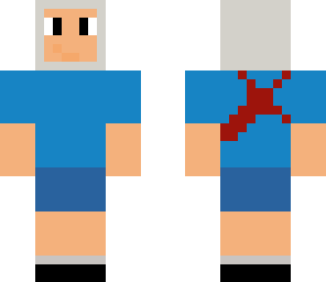 finn with demon blood sword