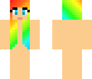 rainbow hair base